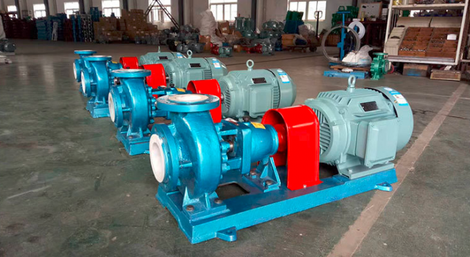 High Concentration Sulfuric Acid Transfer Pump , IHF Series PTFE Lined Pumps