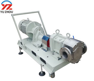 China Movable Rotary Lobe Pump 3RP Series Horizontal Electric Drive Stainless Steel 316 supplier