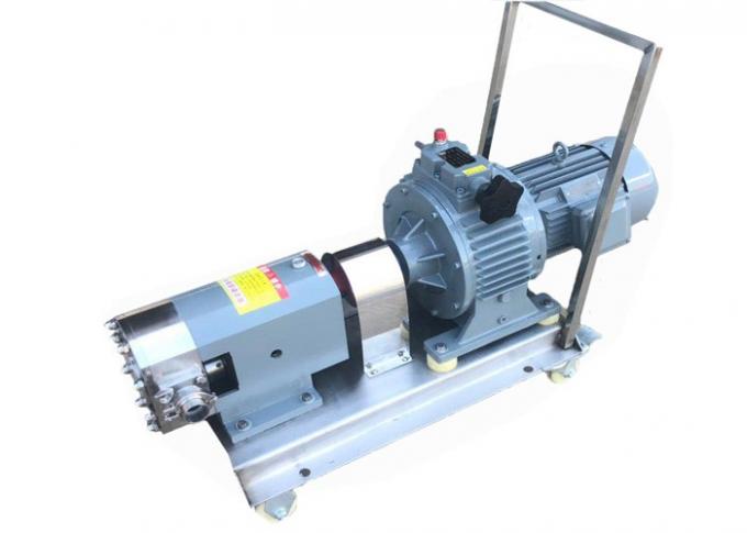 Customized Color Rotary Lobe Pump With Variable Frequency Gear Reducer Motor