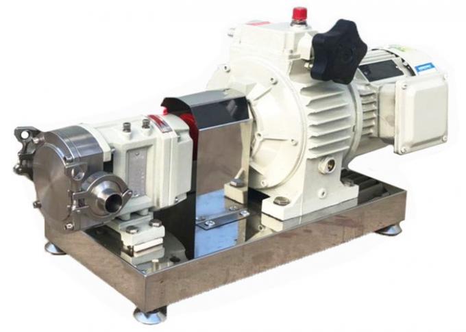 Heat Jacketed Rotary Lobe Pump With Stepless Speed Regulator 3RP Series