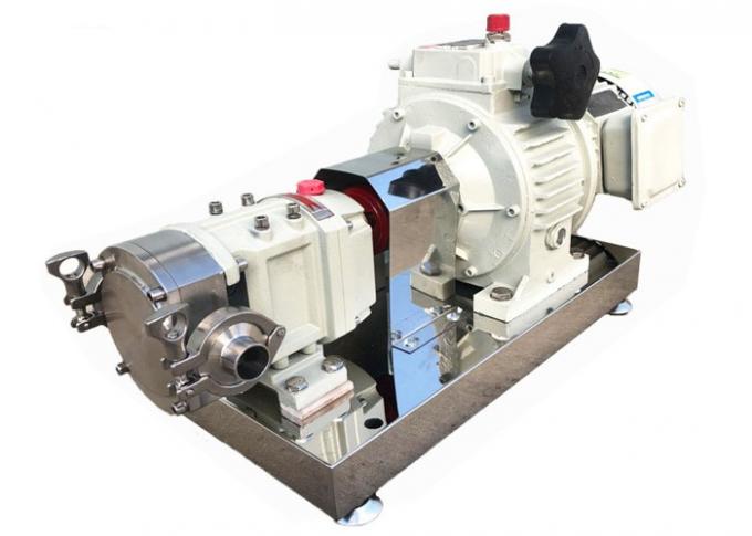 Heat Jacketed Rotary Lobe Pump With Stepless Speed Regulator 3RP Series