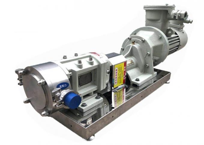 High Viscosity Explosionproof Rotary Lobe Pump For Transfer Liquid Food 3RP Series