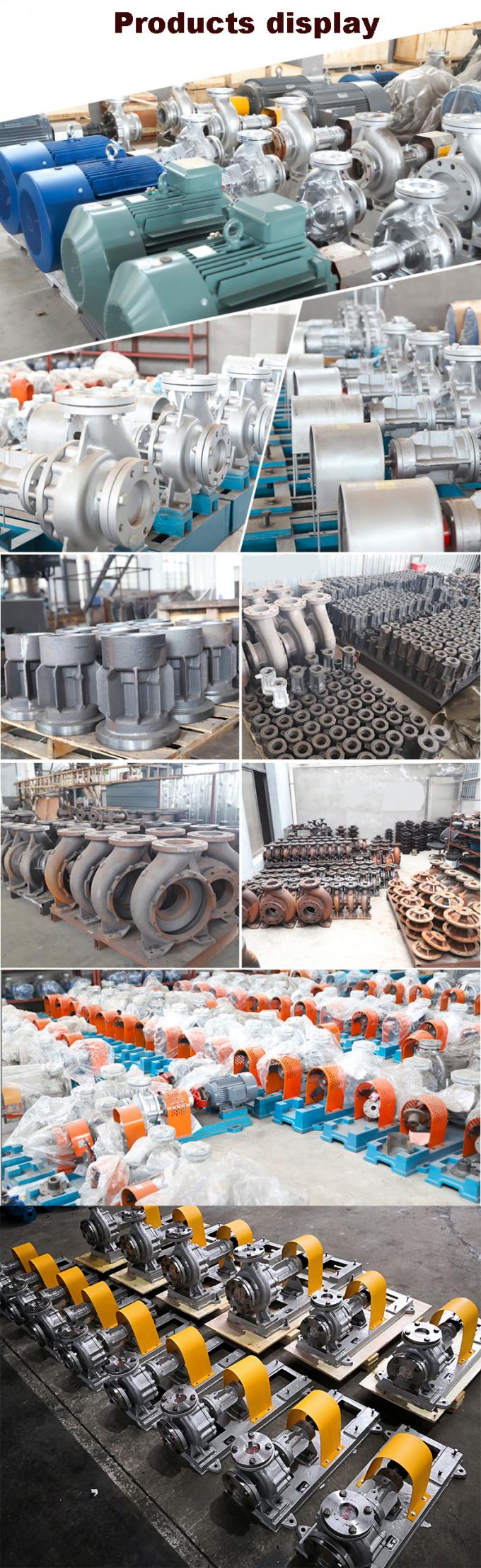 Air Cooling Hot Oil Transfer Pump Centrifugal Type Cast Iron Material RY Series