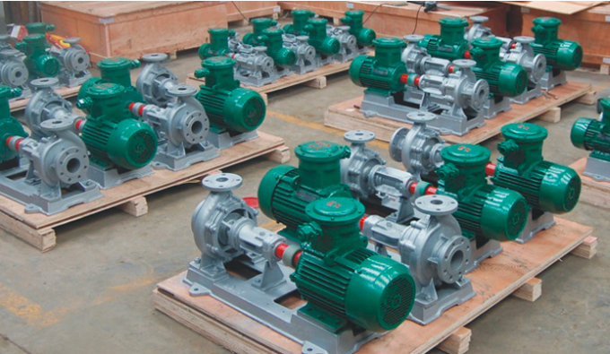 Horizontal Hot Oil Circulation Pump , 350 Degree Crude Oil Transfer Pump