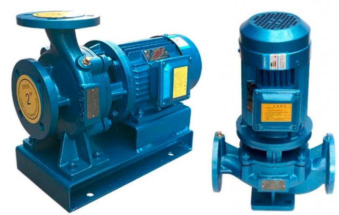 Horizontal Vertical Centrifugal Water Pump ISW ISG Electric Motor Driven