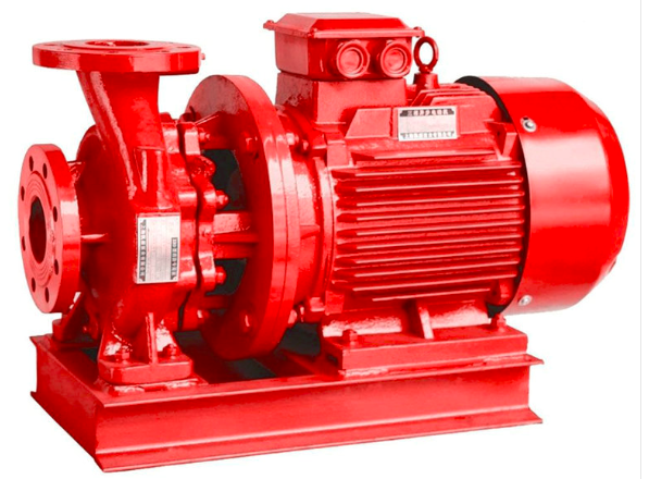 Factory Use Motor Driven Centrifugal Pump , ISG Fire Fighting Water Pump