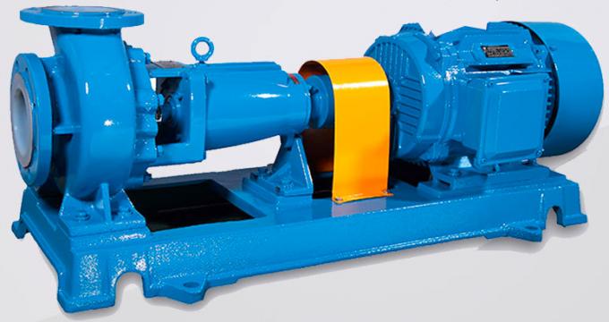 Fluoroplastics Centrifugal Transfer Pump Alkali Resistance For Chemical Industry