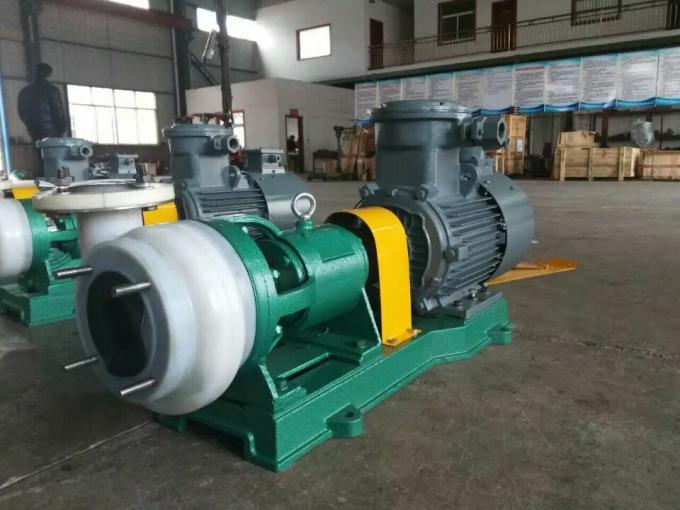 FSB Type Plastic Centrifugal Pump For Chemical Transfer Coupling Drive