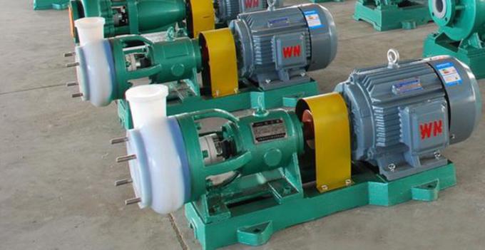 Fluorine Plastic Acid Circulation Pump Customized Colour Non Aging