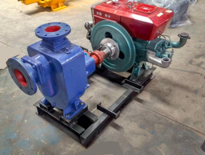 Heavy Duty Self Priming Water Transfer Pump Diesel Engine Driven For Irrigation