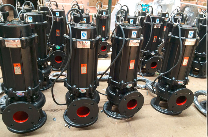 Automatic Mix Non Clog Submersible Pump , Sewage Motor Pump JYWQ/JPWQ Series