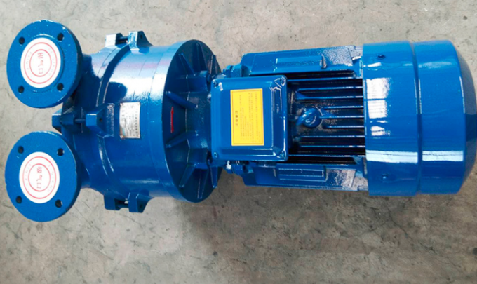 Cast Iron Gear Oil Transfer Pump , Liquid Ring Vacuum Pump For Oil Purifier