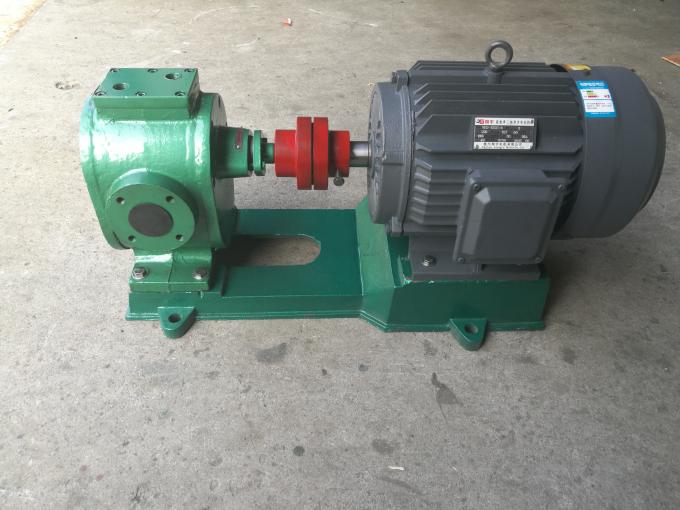 Rotary Gear Oil Pump For Road Construction Plant , LCB Series Bitumen Gear Pump