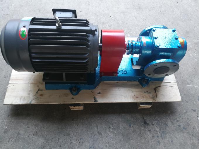 Internal Bitumen Rotary Gear Pump With Motor Cast Iron LCB Heat Preservation Type