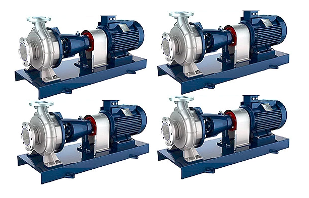 Horizontal Corrosion Resistant Pumps , Stainless Steel Centrifugal Pump Oil Type