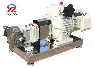 China Heat Jacketed Rotary Lobe Pump With Stepless Speed Regulator 3RP Series supplier