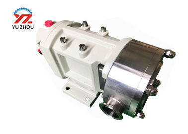 China 304 Stainless Steel Tri Lobe Pump , Heat Jacket Lobe Rotor Pump Low Pressure supplier