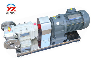 China High Performance Rotary Motor Drive Pump , Lobe Gear Pump With Single Impeller supplier
