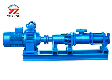 China Horizontal Mono Screw Pump Variable Speed Reducer Motor G Series For Sewage Water supplier