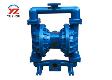 China Teflon Double Diaphragm Pump Cast Iron Stainless Steel For Food QBY Series supplier