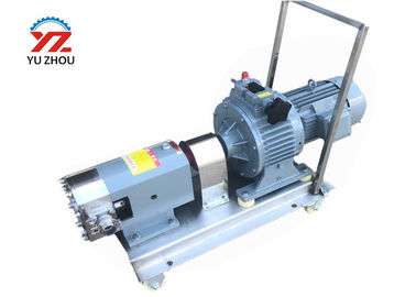 Customized Color Rotary Lobe Pump With Variable Frequency Gear Reducer Motor supplier