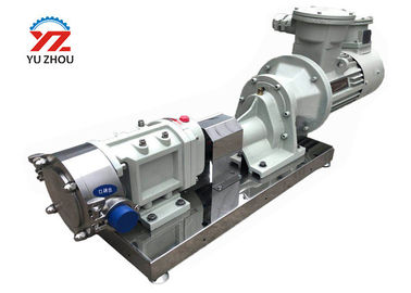 High Viscosity Explosionproof Rotary Lobe Pump For Transfer Liquid Food 3RP Series supplier