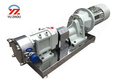 High Viscosity Explosionproof Rotary Lobe Pump For Transfer Liquid Food 3RP Series supplier