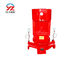 City Water Supply Horizontal Fire Fighting Pump Set With Control Cabinet supplier