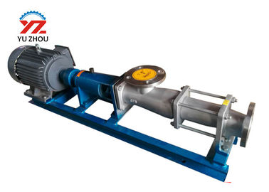 Stainless Steel Horizontal Slurry Pumps , Food Grade High Pressure Screw Pump supplier