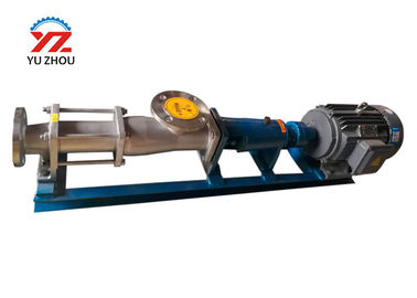 Stainless Steel Horizontal Slurry Pumps , Food Grade High Pressure Screw Pump supplier