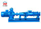 Horizontal Mono Screw Pump Variable Speed Reducer Motor G Series For Sewage Water supplier