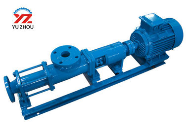 Horizontal Mono Screw Electric Slurry Pump , Positive Displacement Pumps G Series supplier