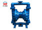 Teflon Double Diaphragm Pump Cast Iron Stainless Steel For Food QBY Series supplier
