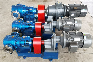 Self Priming High Viscosity Gear Pump , Heat Insulation Bitumen Transfer Pump supplier