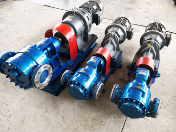 Self Priming High Viscosity Gear Pump , Heat Insulation Bitumen Transfer Pump supplier